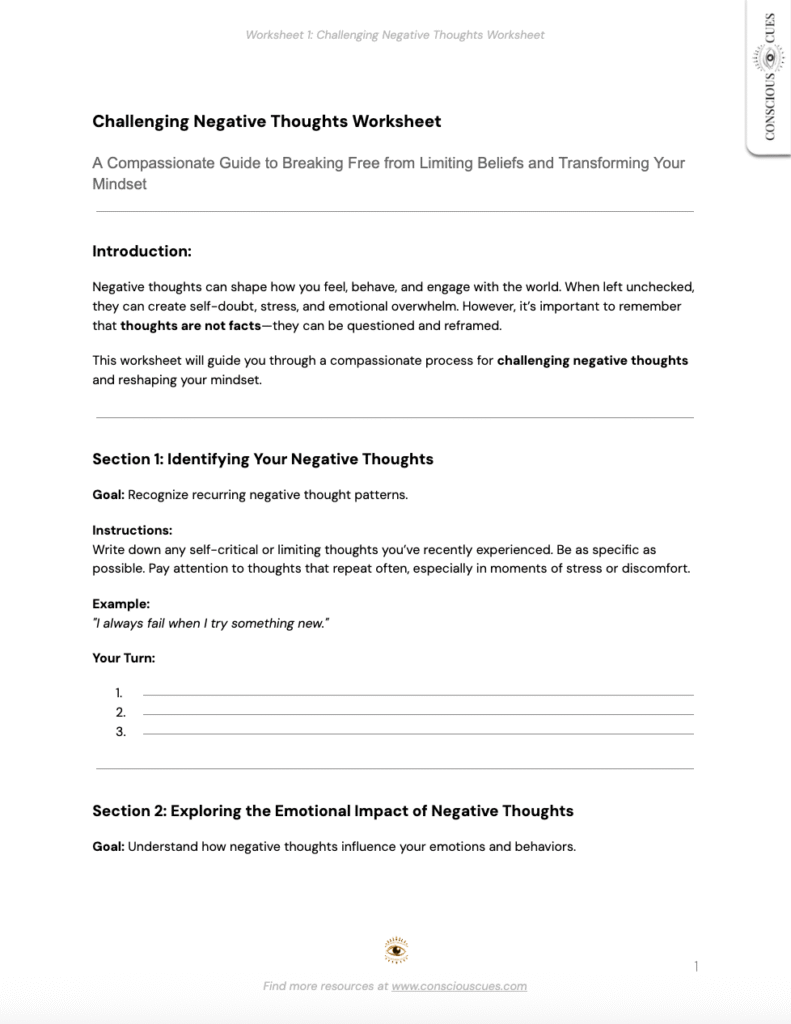 challenging-negative-thoughts-worksheet-pdf