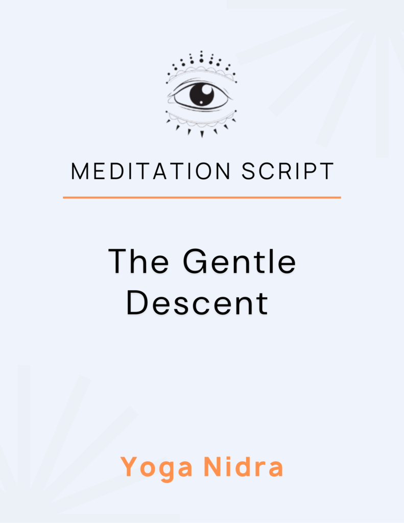 15-Minute Yoga Nidra Script PDF - The Gentle Descent