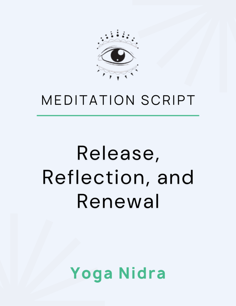 Full Moon Yoga Nidra Script PDF - Release, Reflection, and Renewal