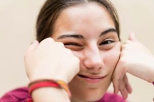 Closeup portrait of unhappy disappointed young woman