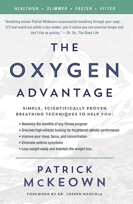 The Oxygen Advantage by Patrick McKeown book cover