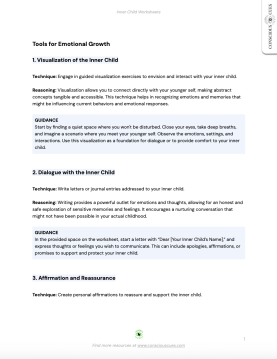 inner-child-worksheets