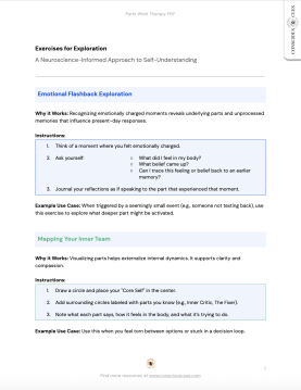 parts-work-therapy-pdf